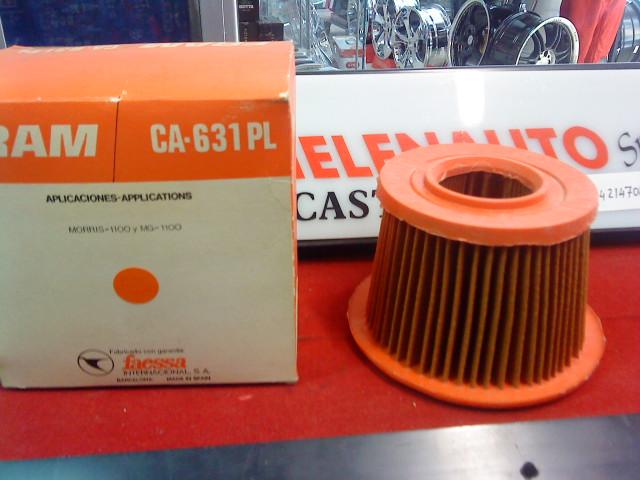 FILTRO AIRE MORRIS 1100 Y MG1100 REF. CA631PL FRAM